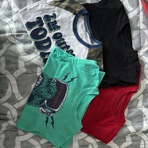 Cotton long sleeve shirts - Boys 4Y Old - carters, Lee